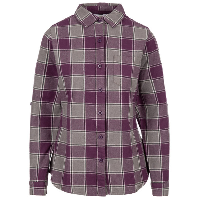 Trespass Dames mindy shirt UTTP5881_darkmauve large