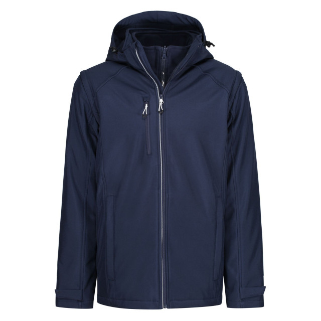 Regatta Heren erasmus 4 in 1 jas soft shell UTRG6507_navy large Regatta Heren erasmus 4 in 1 jas soft shell UTRG6507_navy large