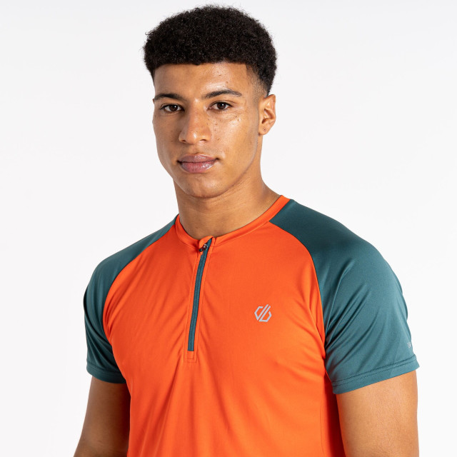 Dare2b Heren gallantry jersey UTRG8683_trailblazeorangemediterraneangreen large
