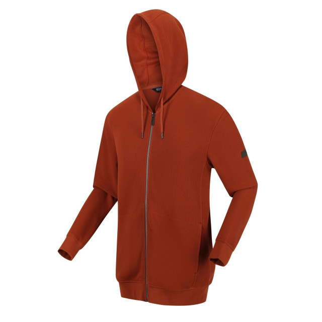 Regatta Heren lyman fleece full zip hoodie UTRG7176_gingerbread large