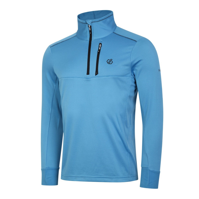 Dare2b Heren terrain core stretch quarter zip midlayer UTRG8651_waveride large