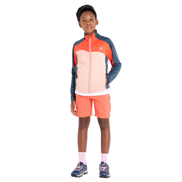 Dare2b Kinder/kinder emergent core stretch midlayer UTRG8678_oriongreyneonpeach large Dare2b Kinder/kinder emergent core stretch midlayer UTRG8678_oriongreyneonpeach large