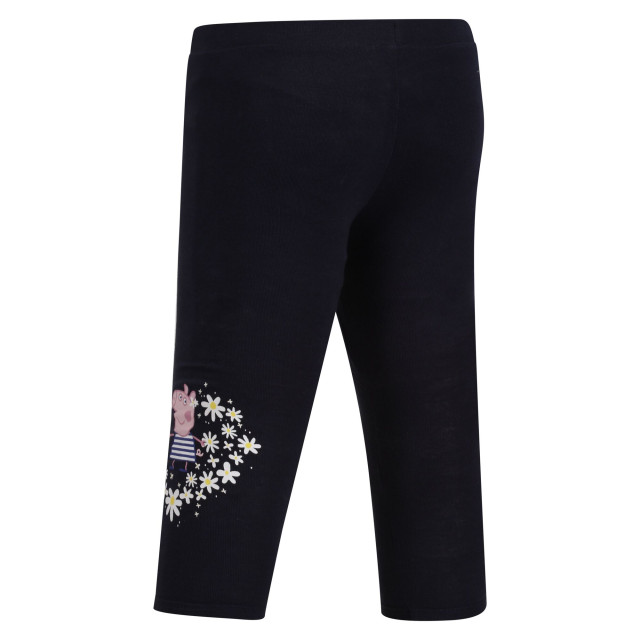 Regatta Kinder/kinderen bedrukte peppa pig legging (set van 2) UTRG7381_maizeyellownavy large