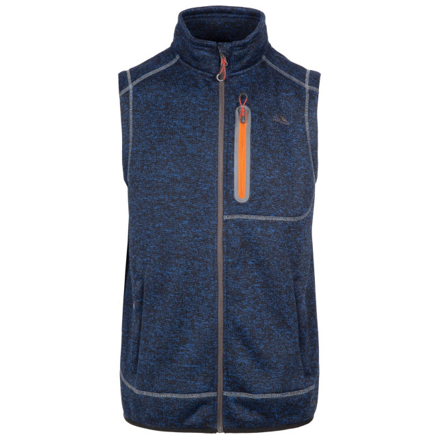 Trespass Heren woodley fleece gilet UTTP5850_navymarl large