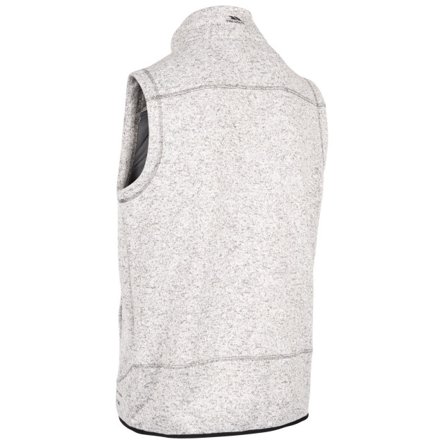 Trespass Heren woodley fleece gilet UTTP5850_ghostmarl large