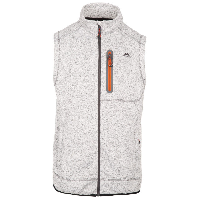 Trespass Heren woodley fleece gilet UTTP5850_ghostmarl large