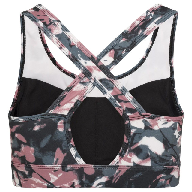 Dare2b Dames mantra laura whitmore bloemen gerecyclede sportbeha UTRG7816_mesarose large