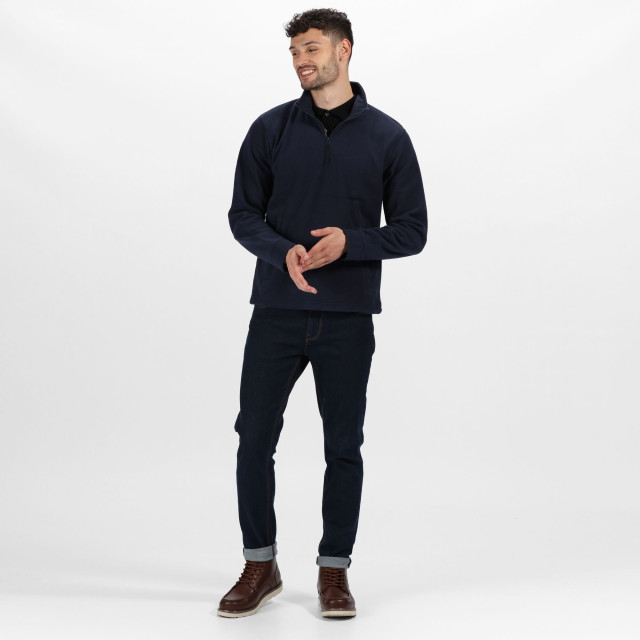 Regatta Geweldige outdoors unisex thor overhead half zip anti-pluis fleece sweater (170 gsm) UTRG1842_darknavy large Regatta Geweldige outdoors unisex thor overhead half zip anti-pluis fleece sweater (170 gsm) UTRG1842_darknavy large