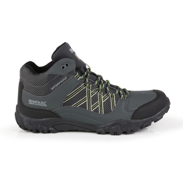 Regatta Herenkant midden waterdichte wandelschoenen UTRG4559_briarlimepunch large