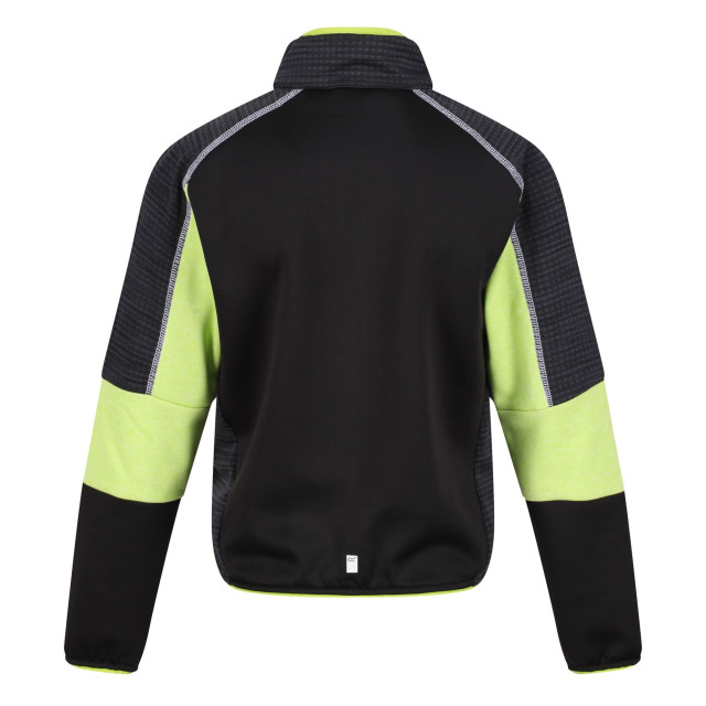 Regatta Kinder/kids oberon v soft shell jas UTRG7218_brightkiwiblack large