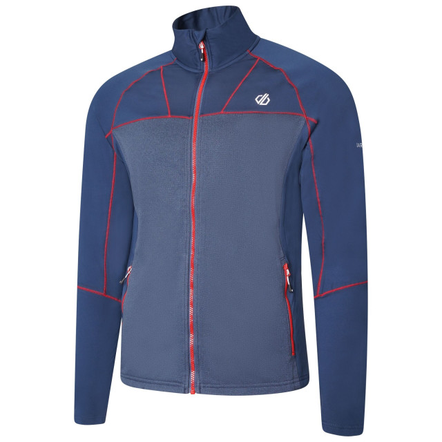 Dare2b Heren reformed ii core stretch gerecycleerd fleece jas UTRG7313_moonlightdenimmoonlight large