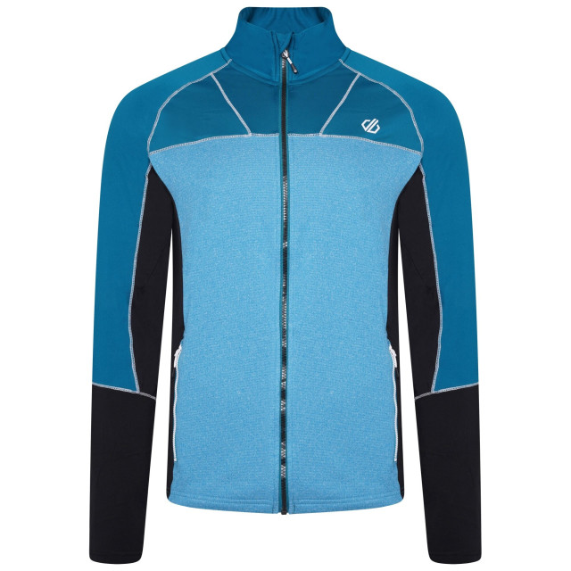 Dare2b Heren reformed ii core stretch gerecycleerd fleece jas UTRG7313_fjordbluegulfstream large