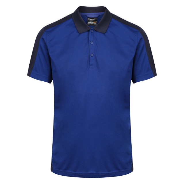 Regatta Herencontrast coolweave polo shirt UTRG3573_newroyalnavy large