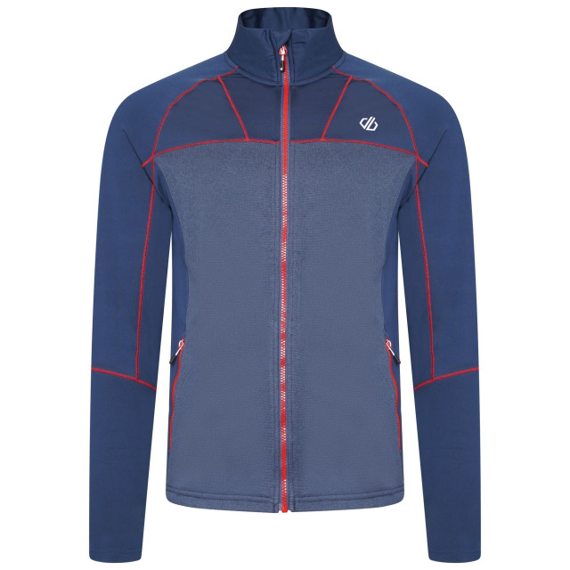 Dare2b Heren reformed ii core stretch gerecycleerd fleece jas UTRG7313_moonlightdenimmoonlight large