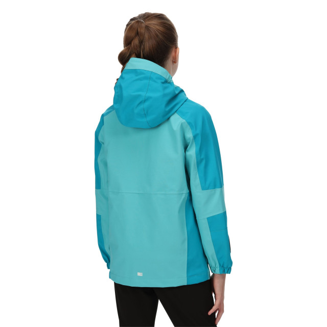 Regatta Kinderen/kinderen rayz waterdicht jasje UTRG7280_turquoiseenamel large Regatta Kinderen/kinderen rayz waterdicht jasje UTRG7280_turquoiseenamel large