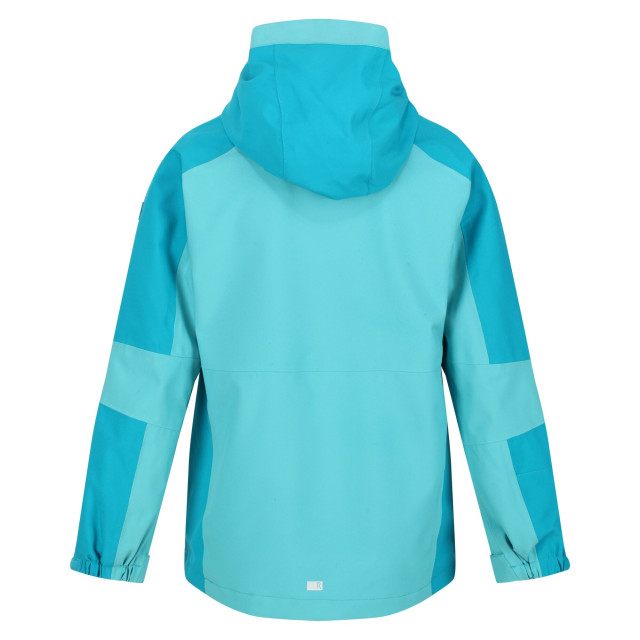 Regatta Kinderen/kinderen rayz waterdicht jasje UTRG7280_turquoiseenamel large Regatta Kinderen/kinderen rayz waterdicht jasje UTRG7280_turquoiseenamel large