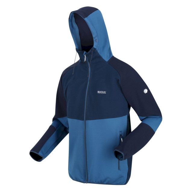 Regatta Heren highton pro hooded full zip hoodie UTRG7123_moonlightdenimdynastyblue large
