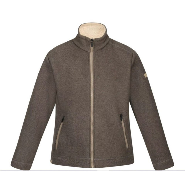 Regatta Heren garrian ii full zip fleece jacket UTRG8098_goldsand large