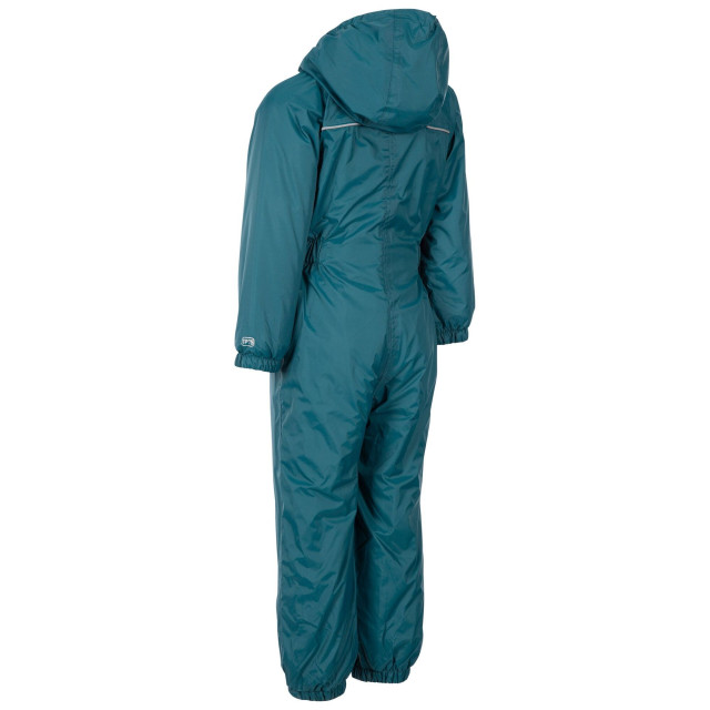 Trespass Kids unisex dripdrop gewatteerd waterdicht regenpak UTTP1007_teal large