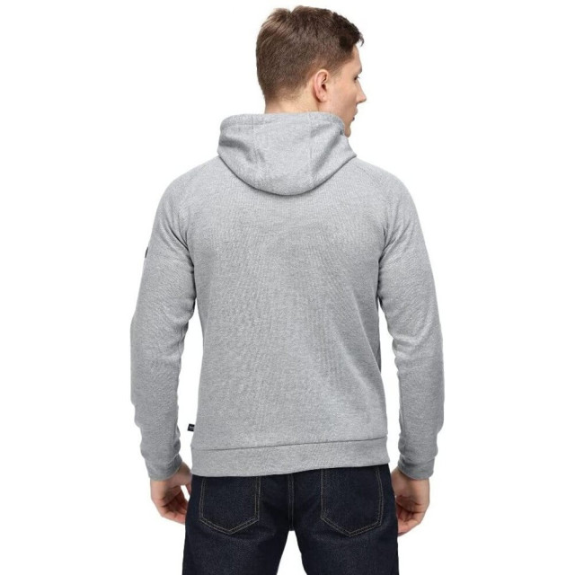 Regatta Heren kassian fleece hoodie UTRG6558_stormgrey large