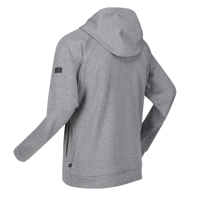 Regatta Heren kassian fleece hoodie UTRG6558_stormgrey large