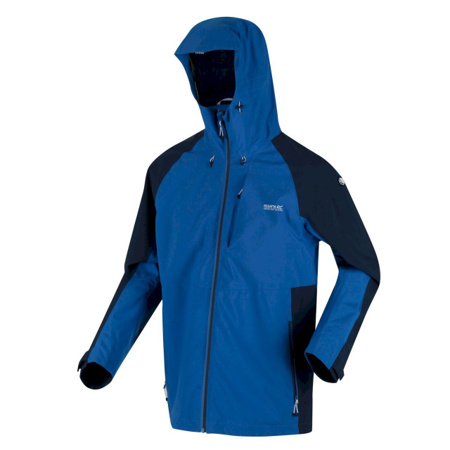 Regatta Britedale color block waterdichte jas voor heren UTRG6206_imperialbluemoonlightdenim large Regatta Britedale color block waterdichte jas voor heren UTRG6206_imperialbluemoonlightdenim large