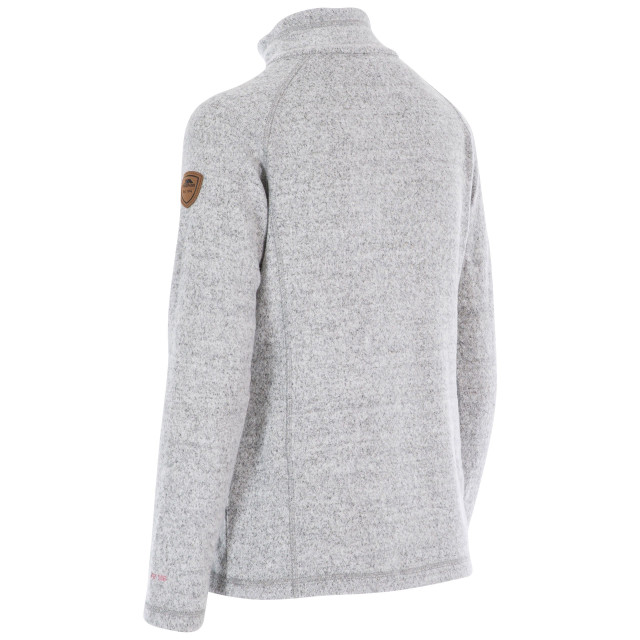 Trespass Dames tenderness leder fleece top UTTP5532_greymarl large