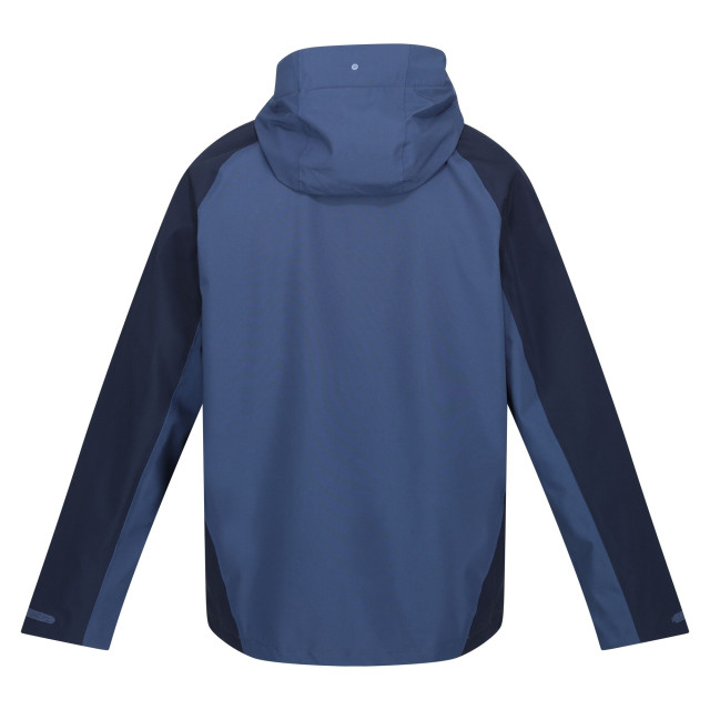 Regatta Britedale color block waterdichte jas voor heren UTRG6206_admiralbluenavy large Regatta Britedale color block waterdichte jas voor heren UTRG6206_admiralbluenavy large