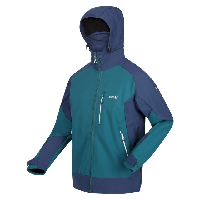 Regatta Heren hewitts vii soft shell jas UTRG8144_pacificgreenadmiralblue large Regatta Heren hewitts vii soft shell jas UTRG8144_pacificgreenadmiralblue large