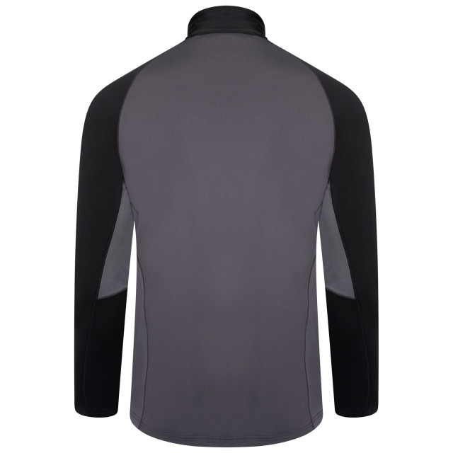 Dare2b Heren fuser core stretch half zip thermo top UTRG7265_ebonygrey large