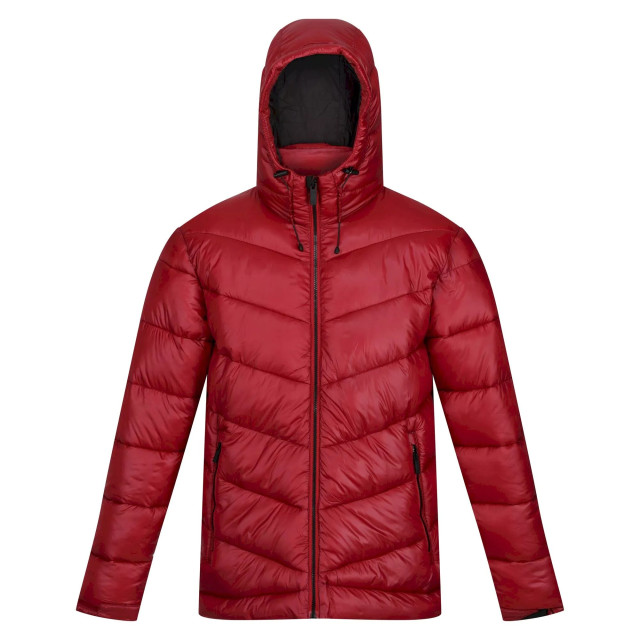 Regatta Heren toploft ii gewatteerde jas met capuchon UTRG8135_darkred large