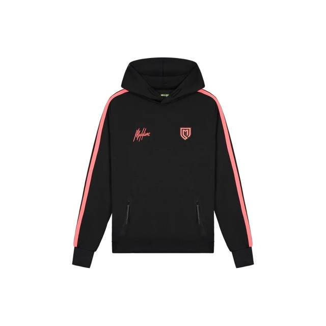 Malelions Academy hoodie black-neon red ms2-aw23-11-914 Malelions Academy Hoodie Black-Neon Red ms2-aw23-11-914 large