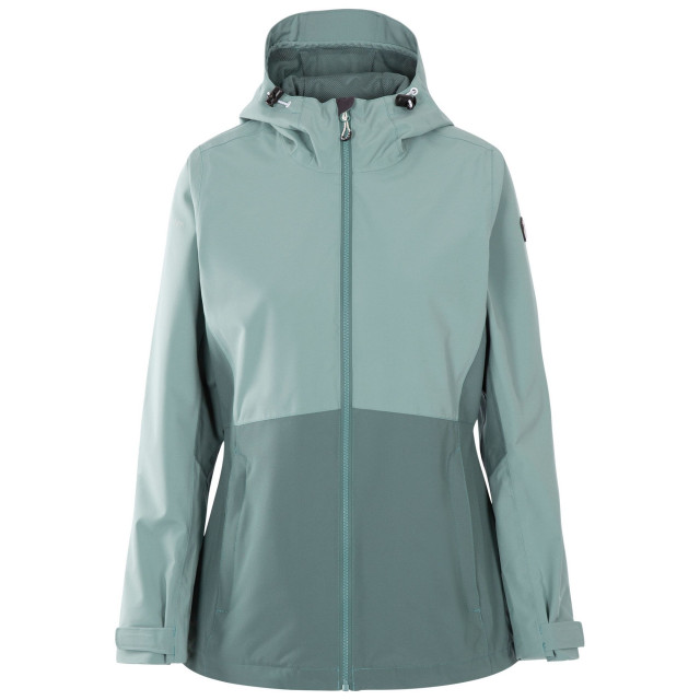 Trespass Dames alfresco tp75 waterdichte jas UTTP6018_tealmist large