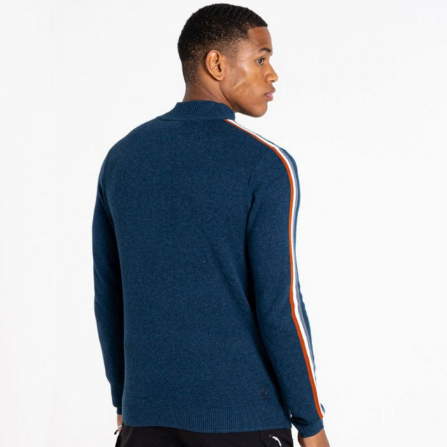 Dare2b Heren dutiful ii stripe marl half zip sweatshirt UTRG8015_moonlightdenim large