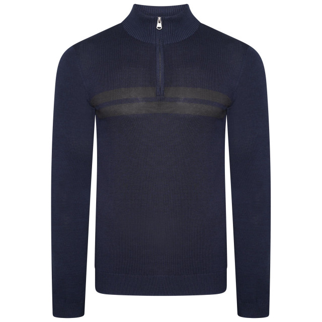 Dare2b Heren unite us gebreide half rits sweatshirt UTRG6784_nightfallnavyebony large