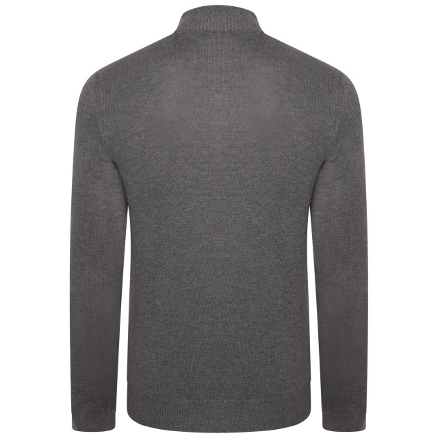 Dare2b Heren unite us gebreide half rits sweatshirt UTRG6784_charcoalgreyblack large