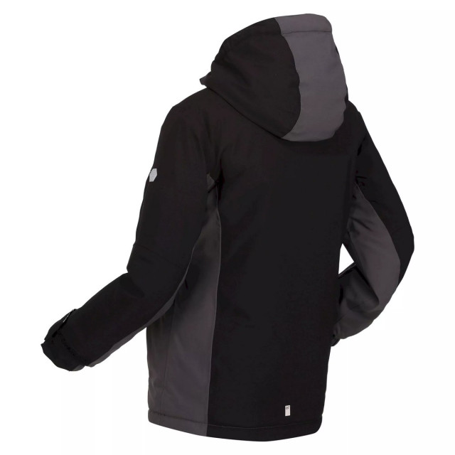 Regatta Kinder/kinder highton iii gewatteerde jas UTRG7982_blackdarkgrey large