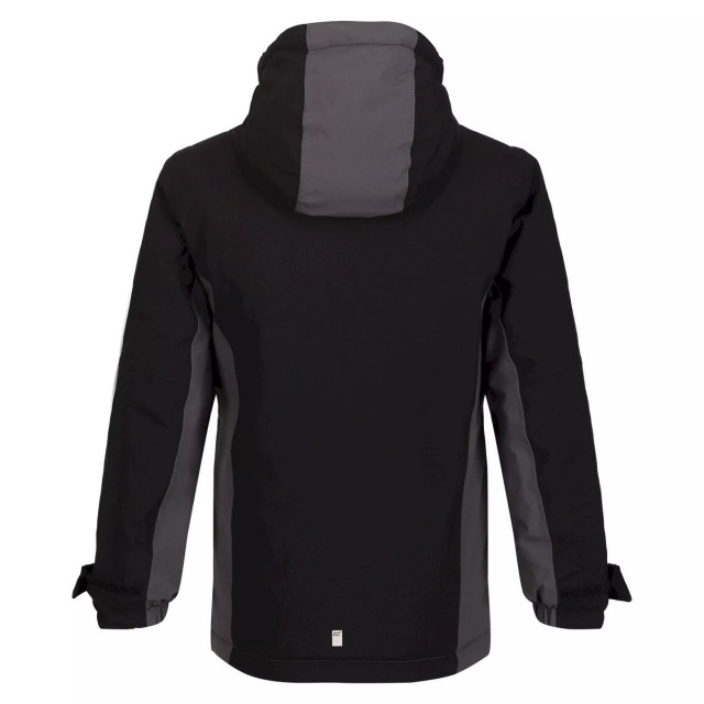 Regatta Kinder/kinder highton iii gewatteerde jas UTRG7982_blackdarkgrey large
