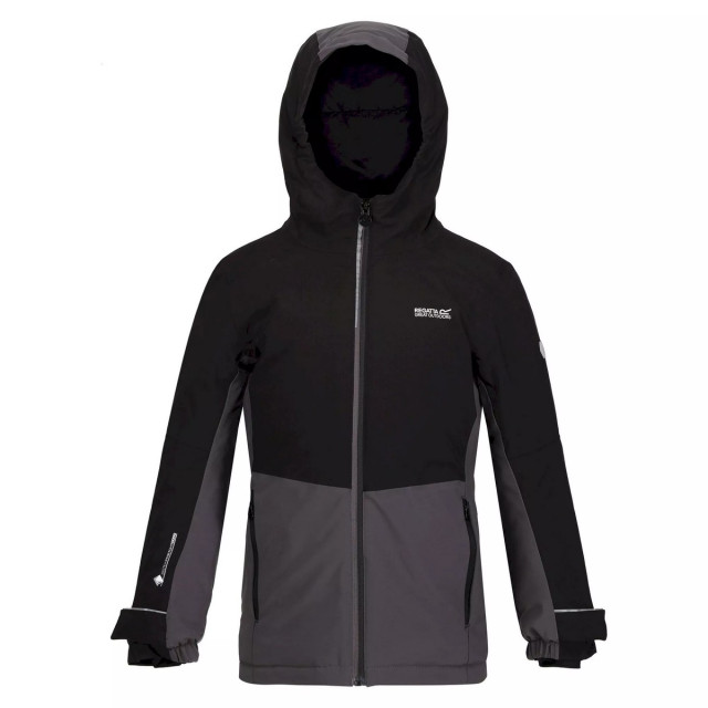 Regatta Kinder/kinder highton iii gewatteerde jas UTRG7982_blackdarkgrey large
