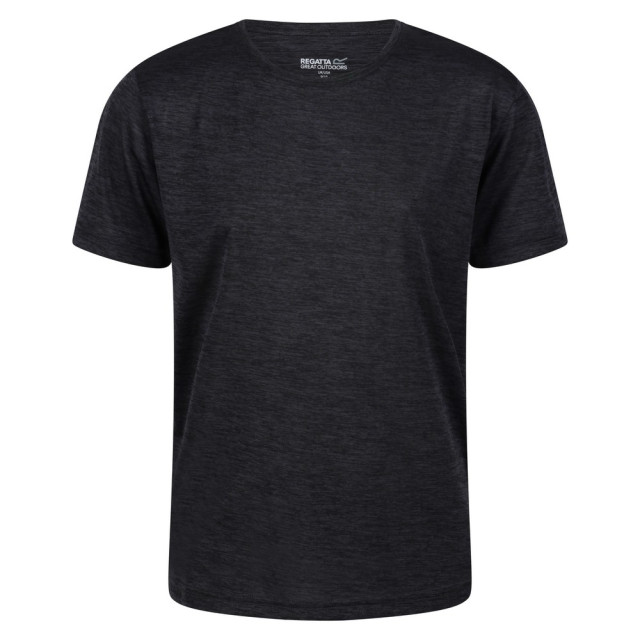 Regatta Kinderen/kinderen fingal t-shirt UTRG6579_black large