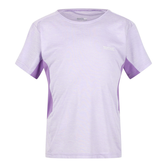 Regatta Kinder/kids takson iii marl t-shirt UTRG5822_pastellilaclightamethystmarl large