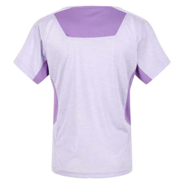 Regatta Kinder/kids takson iii marl t-shirt UTRG5822_pastellilaclightamethystmarl large