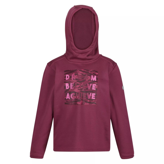 Regatta Kinderen/kinderen dream believe achieve extol stretch hoodie UTRG8010_amaranthhaze large