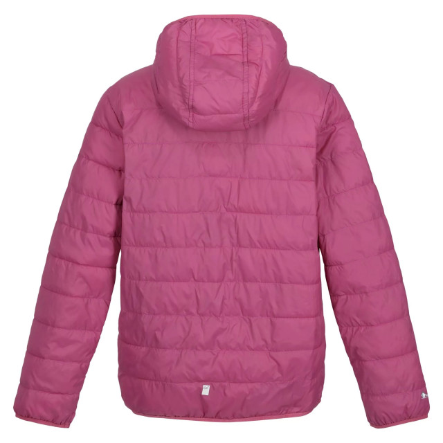 Regatta Childrens/kids hillpack hooded jacket UTRG8443_violet large