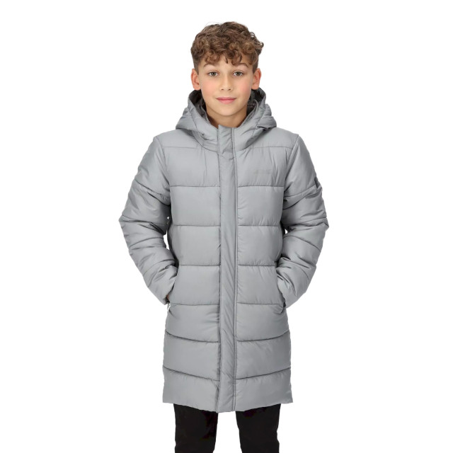 Regatta Bodie geïsoleerde gewatteerde jas voor kinderen/kinderen UTRG8458_stormgrey large