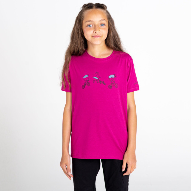 Dare2b Kinderen/kinderen go beyond grafisch t-shirt UTRG5023_fuchsia large Dare2b Kinderen/kinderen go beyond grafisch t-shirt UTRG5023_fuchsia large