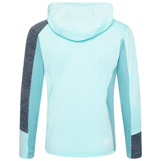 Dare2b Kinder/kids hero core stretch gerecycleerde hoodie UTRG7068_aquasplashmeadowbrookgreen large