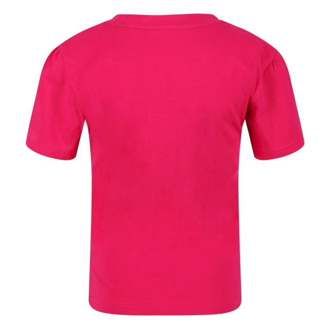 Regatta Kinderen/kinderen bosley v hart t-shirt UTRG7425_pinkfusion large