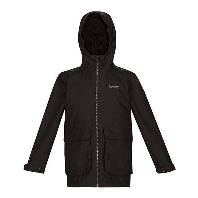 Regatta Kinder/kids salman geïsoleerd waterdicht jasje UTRG6668_black large