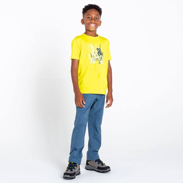 Dare2b Kinderen/kinderen t-shirt met recht grafische print UTRG7505_neonspring large Dare2b Kinderen/kinderen t-shirt met recht grafische print UTRG7505_neonspring large